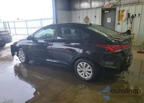 2020 Hyundai Accent Se from USA, damaged, VIN 3KPC24A66LE117322